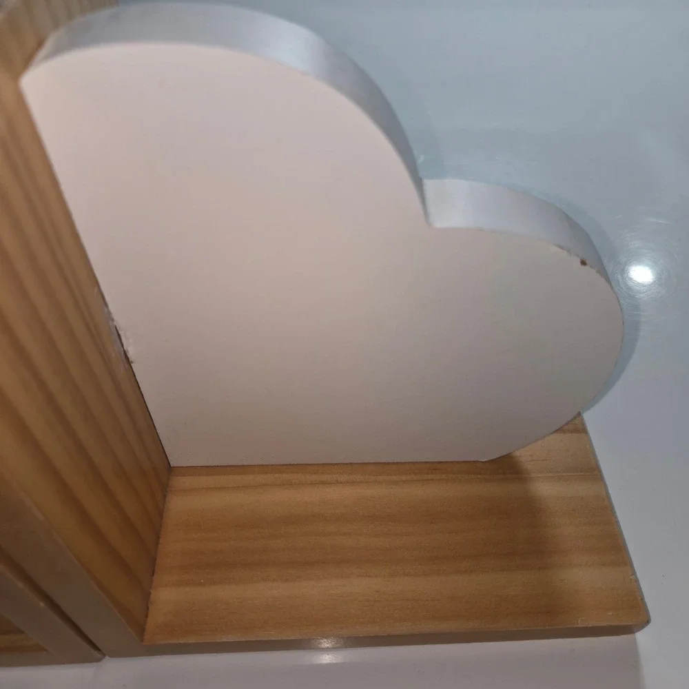 Target Cloud Wooden Bookends White Natural Wood Nursery Decor 030029301